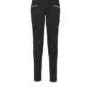 Slim fit-bikerjeans i svart denim