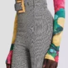 Stretchbyxor i Prince of Wales-jacquard Stretchbyxor i Prince of Wales-jacquard