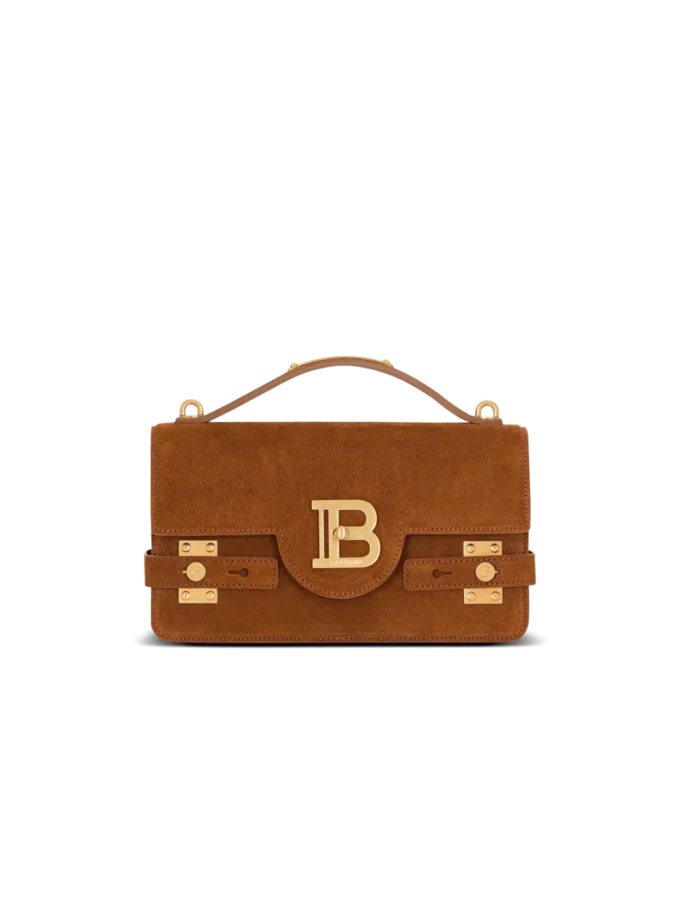 Suede B-Buzz Shoulder 24-väska Suede B-Buzz Shoulder 24-väska