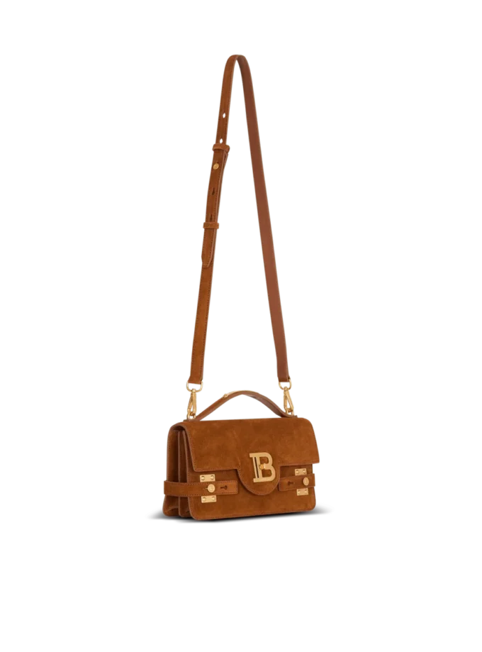 Suede B-Buzz Shoulder 24-väska Suede B-Buzz Shoulder 24-väska