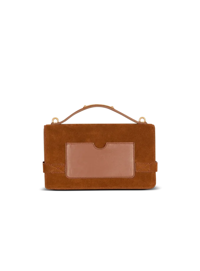 Suede B-Buzz Shoulder 24-väska Suede B-Buzz Shoulder 24-väska