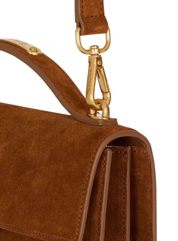 Suede B-Buzz Shoulder 24-väska Suede B-Buzz Shoulder 24-väska