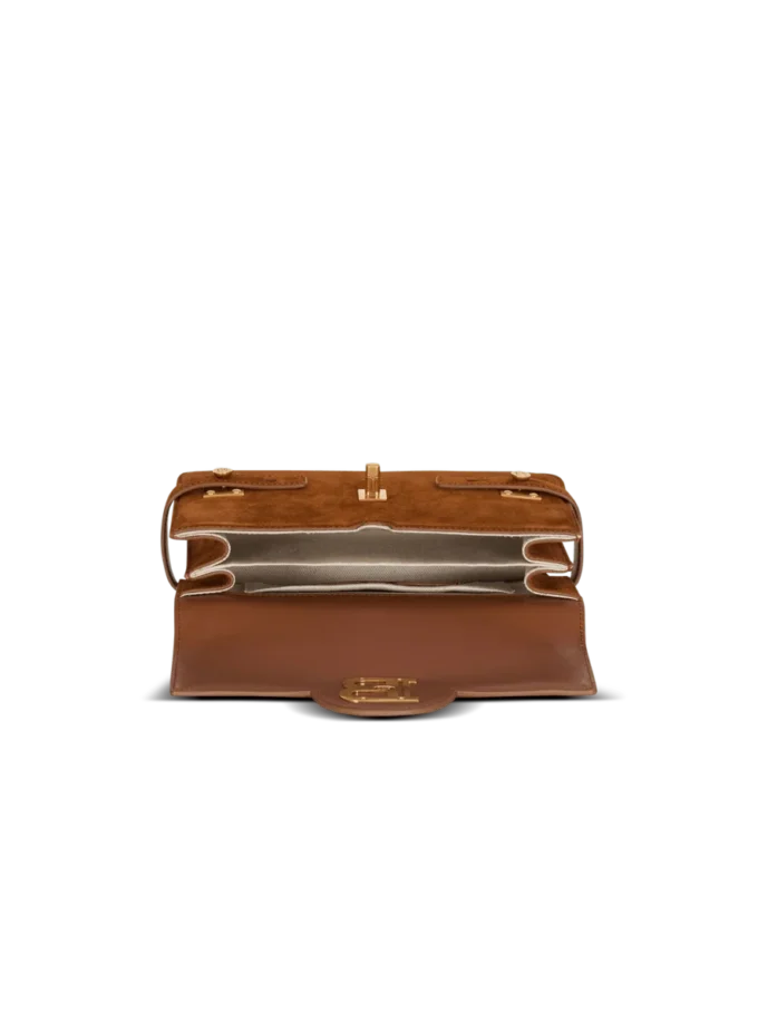 Suede B-Buzz Shoulder 24-väska Suede B-Buzz Shoulder 24-väska