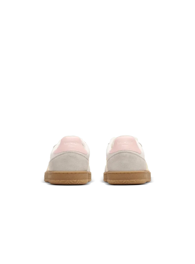Swan-träningsskor i kalvskinn och nylon Swan-träningsskor i kalvskinn och nylon