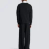 Sweatshirt med liten Balmain-stämpel Sweatshirt med liten Balmain-stämpel