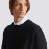 Sweatshirt med liten Balmain-stämpel Sweatshirt med liten Balmain-stämpel