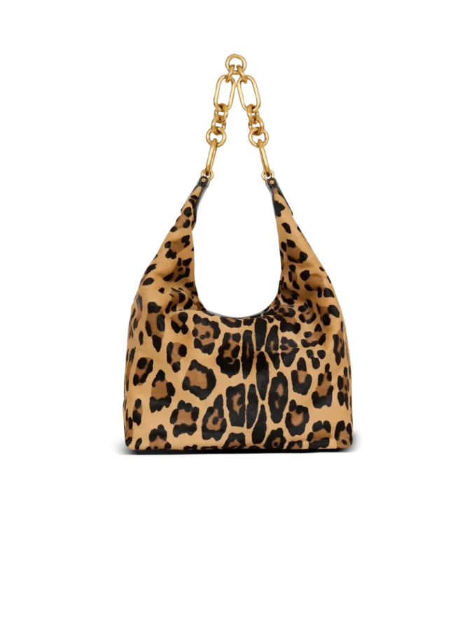 Sync Hobo läderväska med leopardmönster Sync Hobo läderväska med leopardmönster
