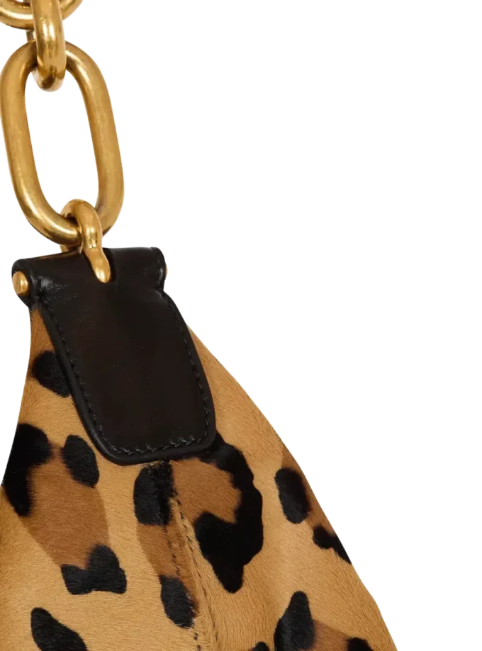 Sync Hobo läderväska med leopardmönster Sync Hobo läderväska med leopardmönster