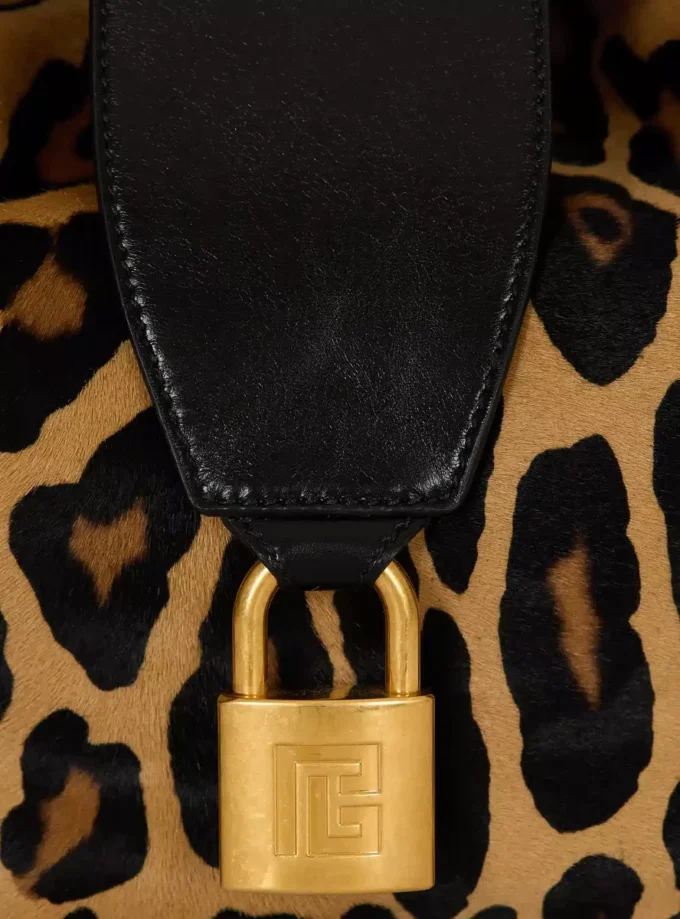 Sync Hobo läderväska med leopardmönster Sync Hobo läderväska med leopardmönster