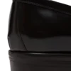 Synkroniserade glaserade läderloafers