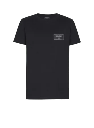 T-shirt med Balmain Couture-etikett