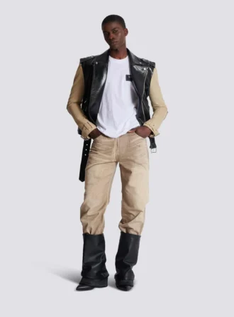 T-shirt med Balmain Couture-etikett