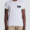 T-shirt med Balmain Couture-etikett T-shirt med Balmain Couture-etikett