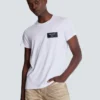 T-shirt med Balmain Couture-etikett T-shirt med Balmain Couture-etikett