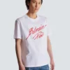 T-shirt med Balmain Lipstick-tryck T-shirt med Balmain Lipstick-tryck