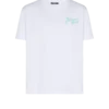 T-shirt med Balmain Paris Brush-tryck T-shirt med Balmain Paris Brush-tryck