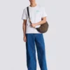 T-shirt med Balmain Paris Brush-tryck T-shirt med Balmain Paris Brush-tryck