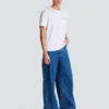 T-shirt med Balmain Paris Brush-tryck T-shirt med Balmain Paris Brush-tryck