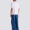 T-shirt med Balmain Paris Brush-tryck T-shirt med Balmain Paris Brush-tryck