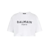 T-shirt med Balmain Paris-tryck T-shirt med Balmain Paris-tryck