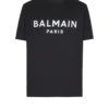 T-shirt med Balmain Paris-tryck T-shirt med Balmain Paris-tryck