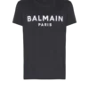 T-shirt med Balmain Paris-tryck T-shirt med Balmain Paris-tryck