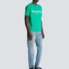 T-shirt med Balmain Paris-tryck
