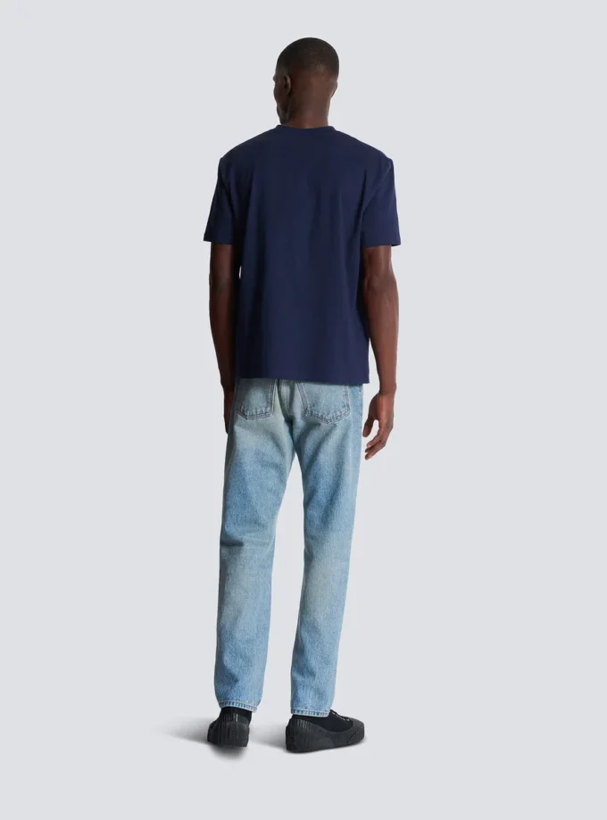 T-shirt med Balmain Paris-tryck T-shirt med Balmain Paris-tryck