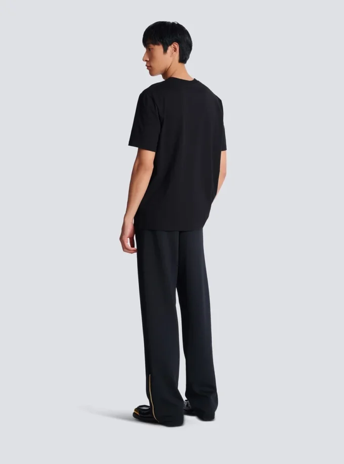 T-shirt med Balmain Paris-tryck T-shirt med Balmain Paris-tryck