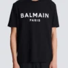 T-shirt med Balmain Paris-tryck T-shirt med Balmain Paris-tryck