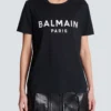 T-shirt med Balmain Paris-tryck T-shirt med Balmain Paris-tryck