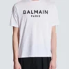 T-shirt med Balmain Paris-tryck T-shirt med Balmain Paris-tryck