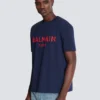 T-shirt med Balmain Paris-tryck T-shirt med Balmain Paris-tryck