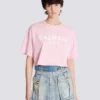 T-shirt med Balmain Paris-tryck T-shirt med Balmain Paris-tryck