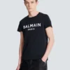 T-shirt med Balmain Paris-tryck T-shirt med Balmain Paris-tryck