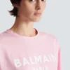 T-shirt med Balmain Paris-tryck T-shirt med Balmain Paris-tryck