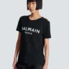 T-shirt med Balmain Paris-tryck T-shirt med Balmain Paris-tryck