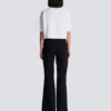 T-shirt med Balmain Signature-broderi T-shirt med Balmain Signature-broderi