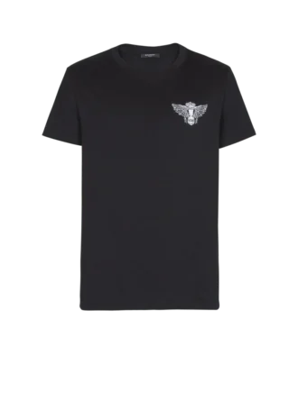 T-shirt med Balmain Wings-tryck