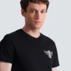 T-shirt med Balmain Wings-tryck T-shirt med Balmain Wings-tryck