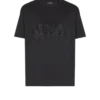 T-shirt med broderad kristalleffekt T-shirt med broderad kristalleffekt