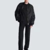 T-shirt med broderad kristalleffekt T-shirt med broderad kristalleffekt