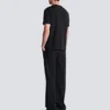 T-shirt med broderad kristalleffekt T-shirt med broderad kristalleffekt