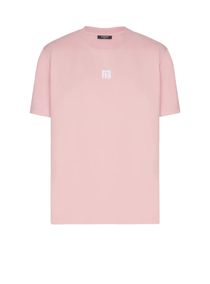 T-shirt med broderad logotyp