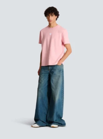 T-shirt med broderad logotyp
