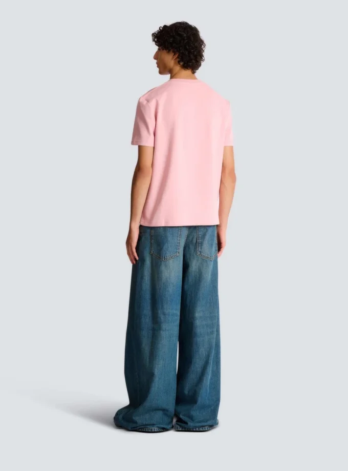 T-shirt med broderad logotyp