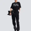 T-shirt med leopardmönster T-shirt med leopardmönster