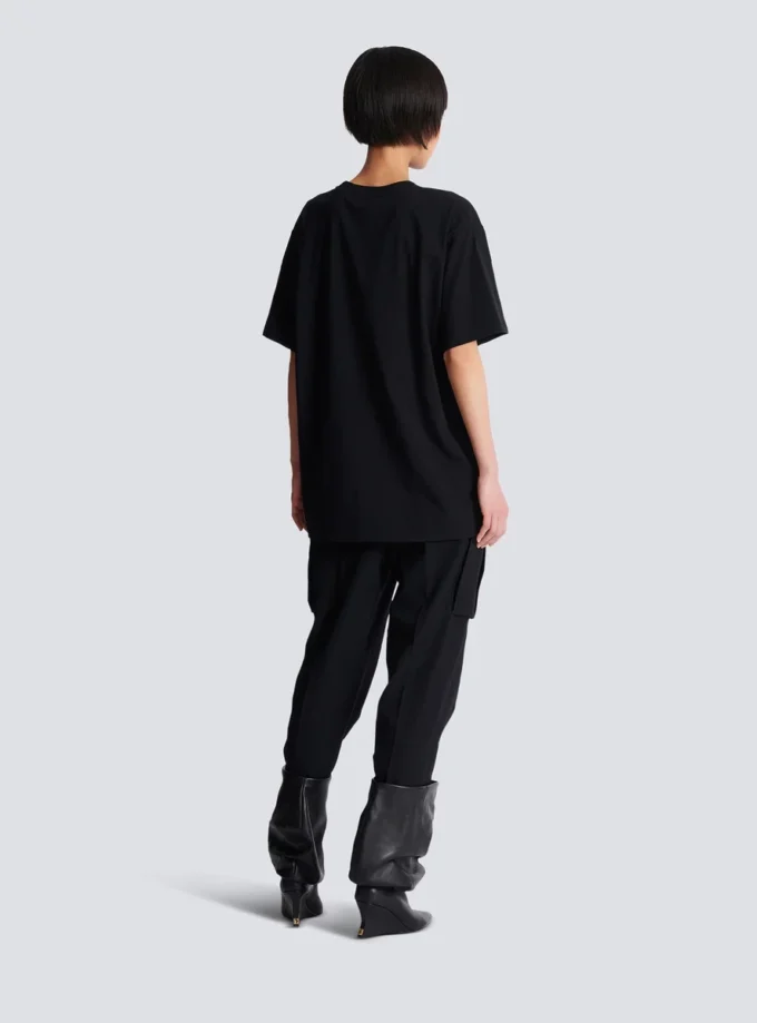 T-shirt med leopardmönster T-shirt med leopardmönster