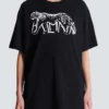 T-shirt med leopardmönster T-shirt med leopardmönster