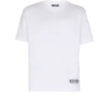 T-shirt med liten Balmain-stämpel T-shirt med liten Balmain-stämpel